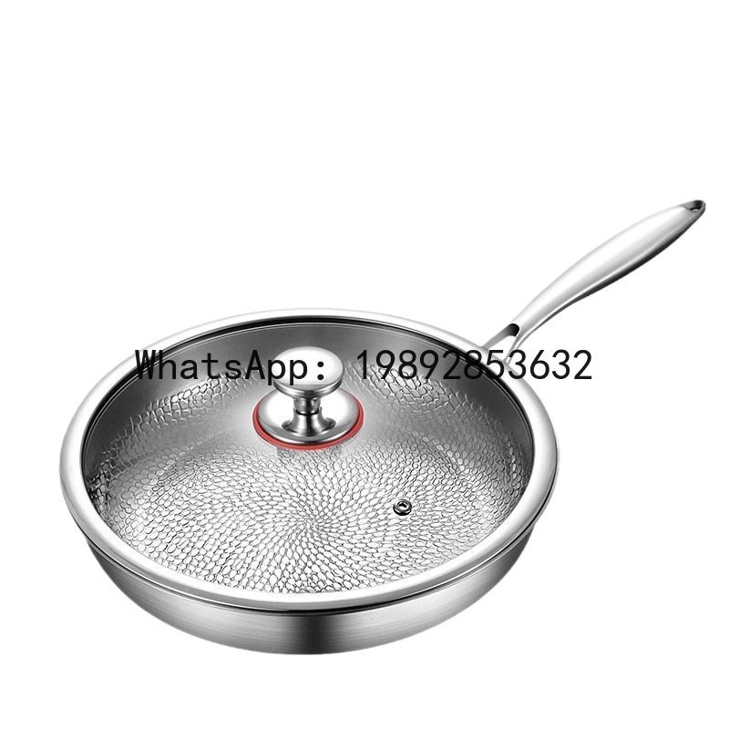 Crepe Pan Nonstick - KK Uncoated antiaanbakpan - geschikt voor