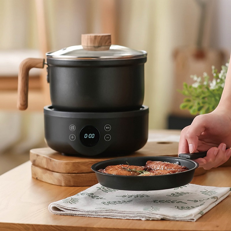 Crepe Pan Nonstick - 110V/220V Multifunctionele Elektrische Kookpot Anti-aanbak Koekenpan