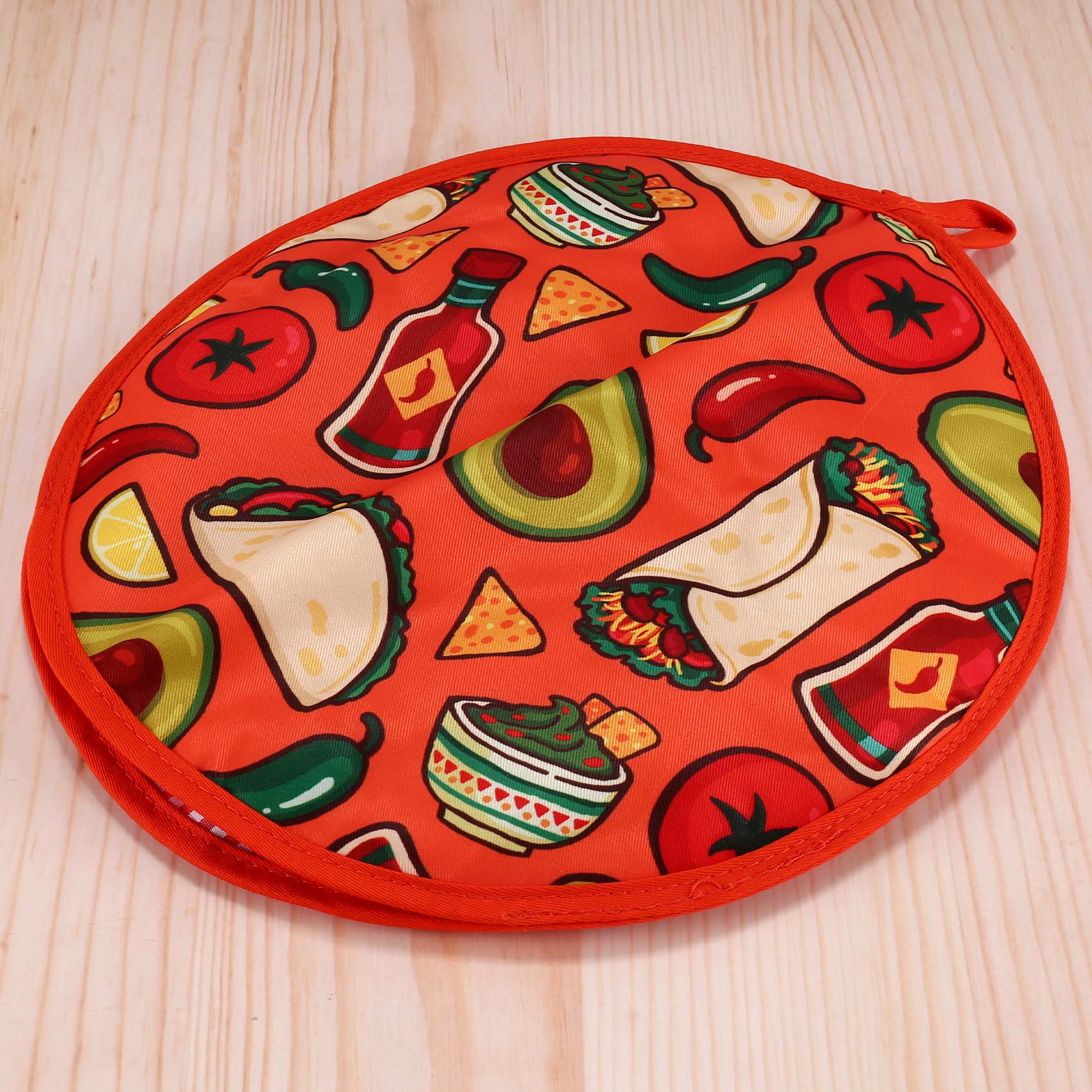 Tortilla Warmer Cloth - ABRE-12Inch stoffen tas voor burrito, draagbare