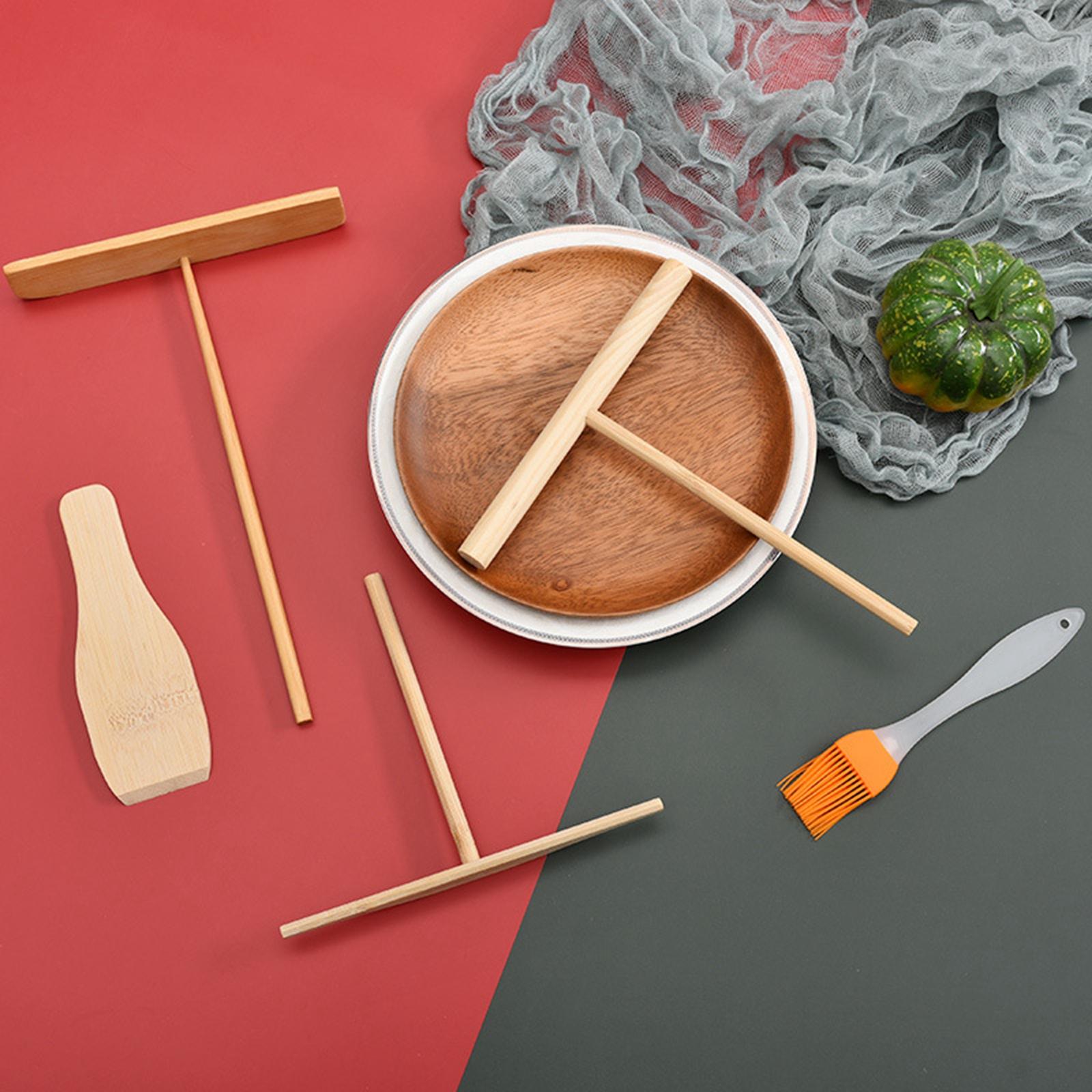 Crepe Pan Nonstick - Pannenkoekenfruitschraper Draagbare crêpespreider Keukengerei voor thuisgebruik