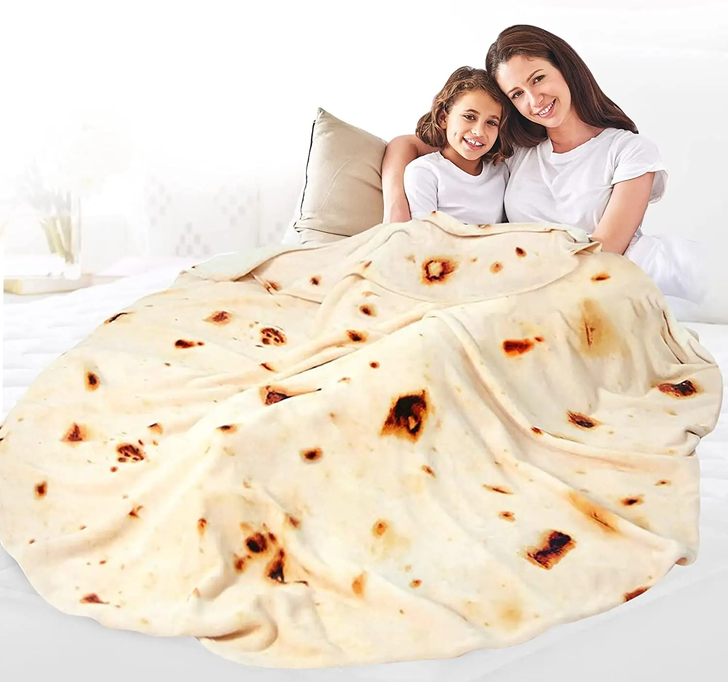 Tortilla Warmer Cloth - Super Zachte Warme Flanel Burrito Dekens