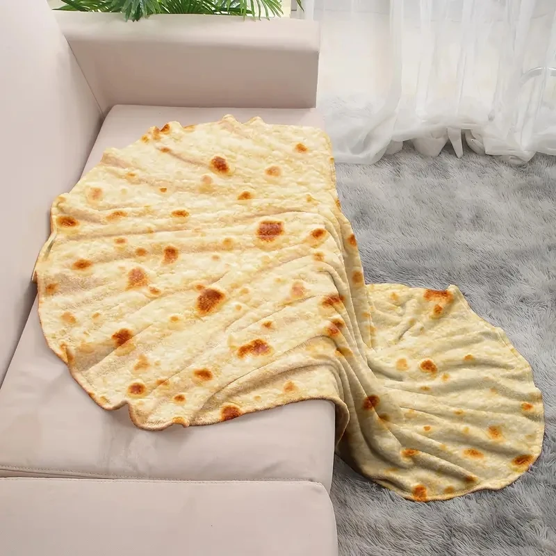 Tortilla Warmer Cloth - Multi-size grappige ronde maïstortilla deken zachte