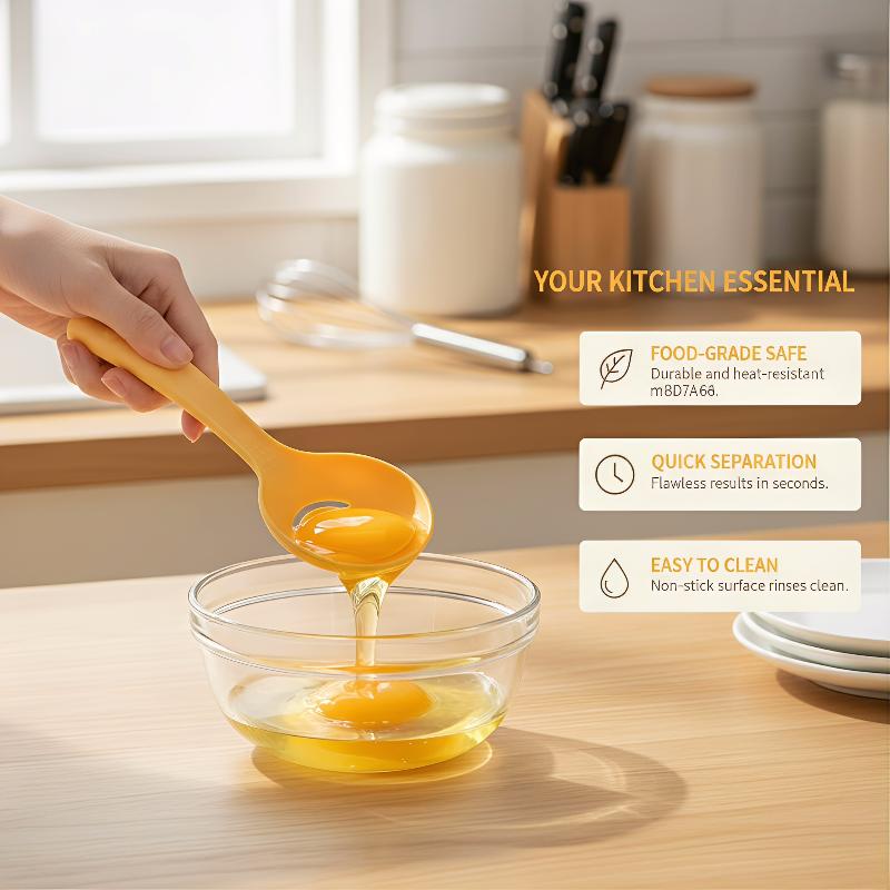 Home Cooking Easy Recipes - Eiwitseparator Keukenhulpje Gemakkelijke dooierzeefhouder voor thuis