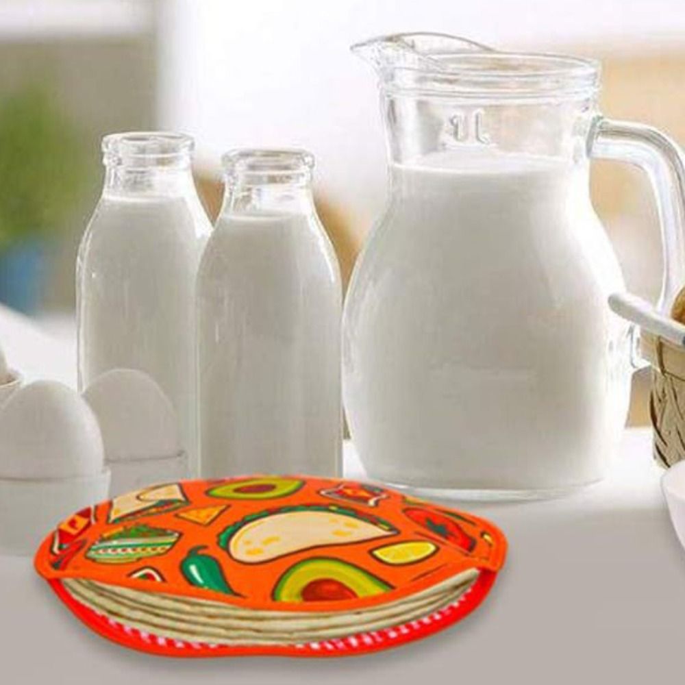 Tortilla Warmer Cloth - Praktische 30 cm Tortilla Warmer Pouch