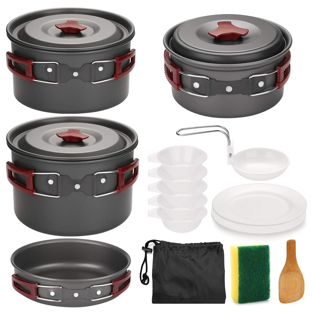 Crepe Pan Nonstick - Outdoor Camping Kookgerei Kit Non Stick