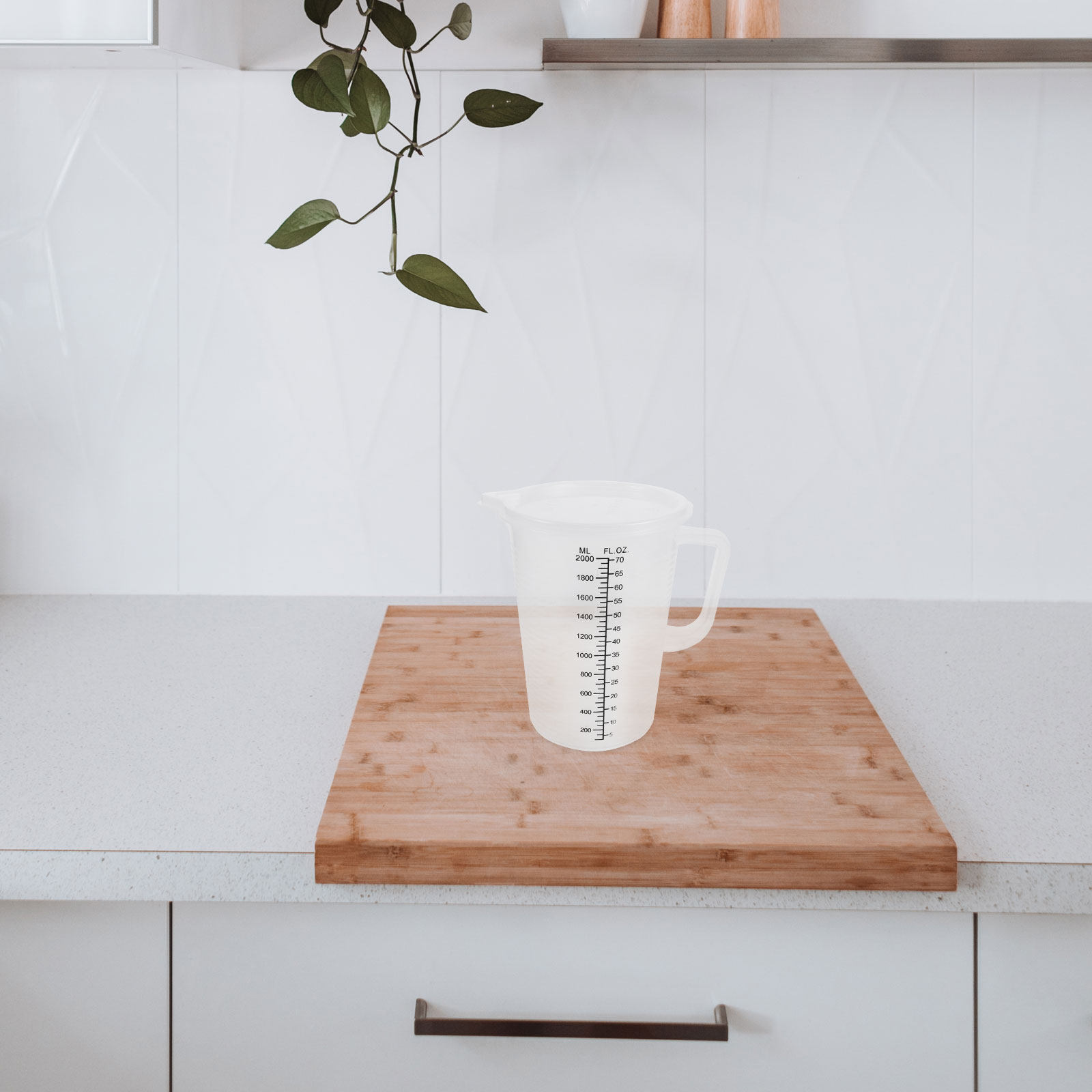2.0L Maatbekers Dubbelzijdige  - Home Cooking Utensils recensie en prijs
