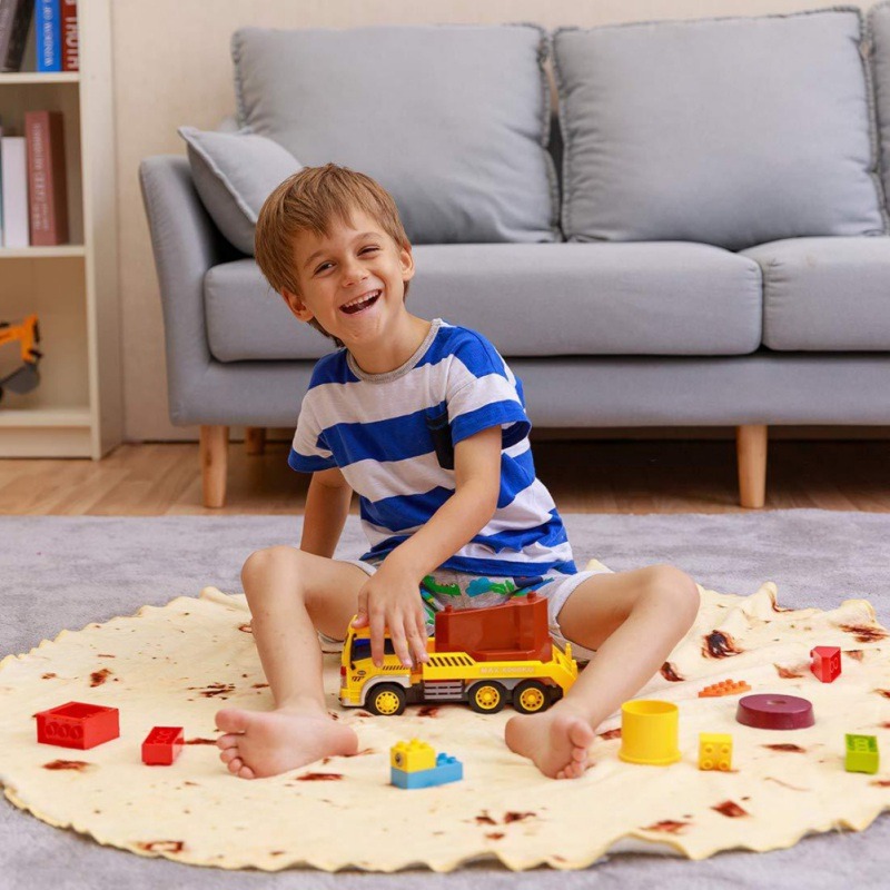 Grappige Ronde Flanellen Deken - Tortilla Warmer Cloth recensie en prijs