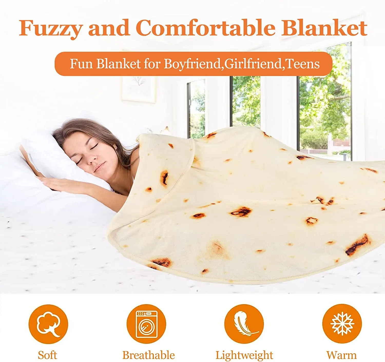 Super Zachte Warme Flanel Burr - Tortilla Warmer Cloth recensie en prijs