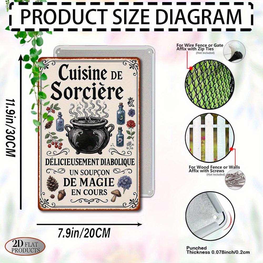 2D plat, 1 stuk vintage gotisc - Home Cooking Easy Recipes recensie en prijs