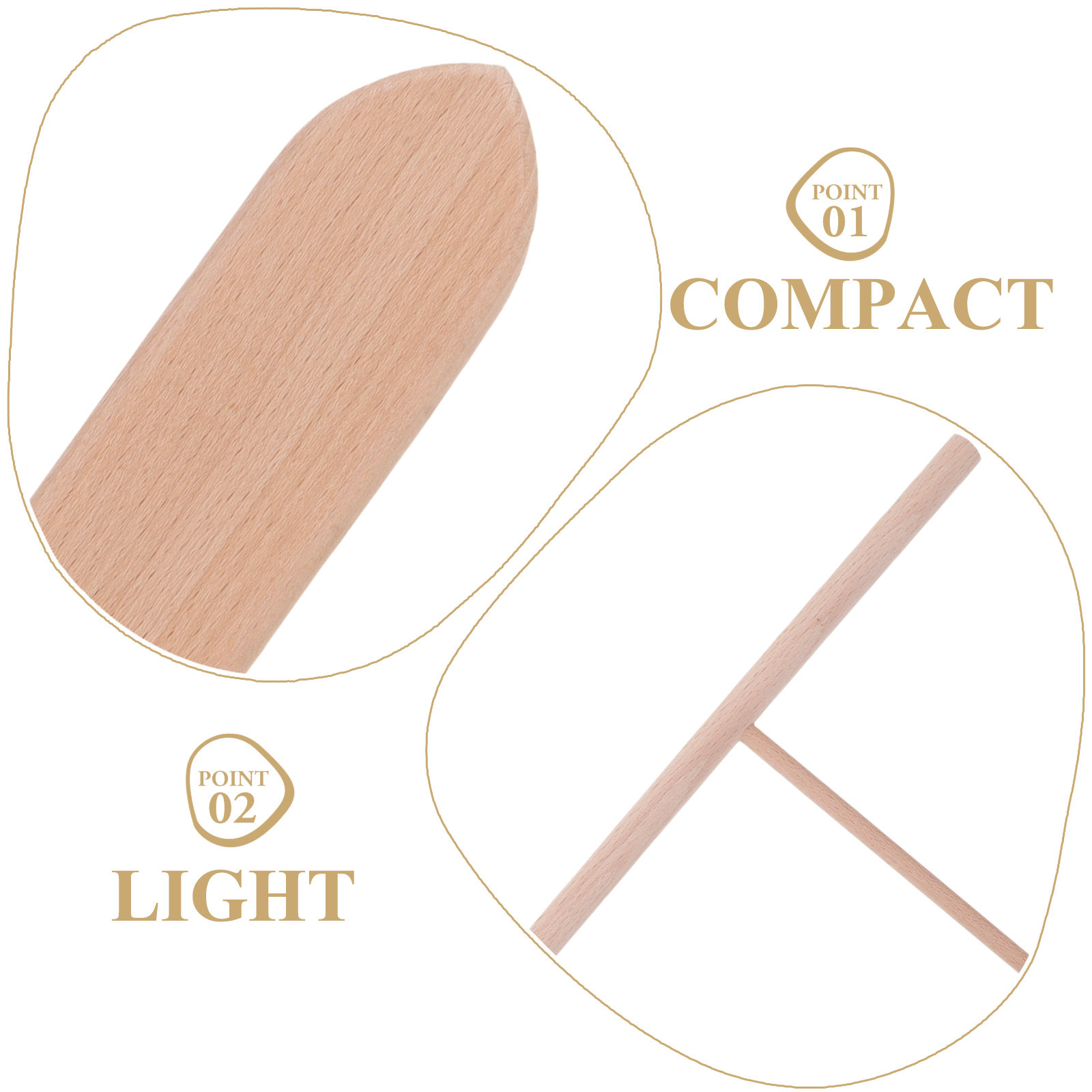 1 Set Houten Crêpe-uitstrijkij - Crepe Pan Nonstick recensie en prijs