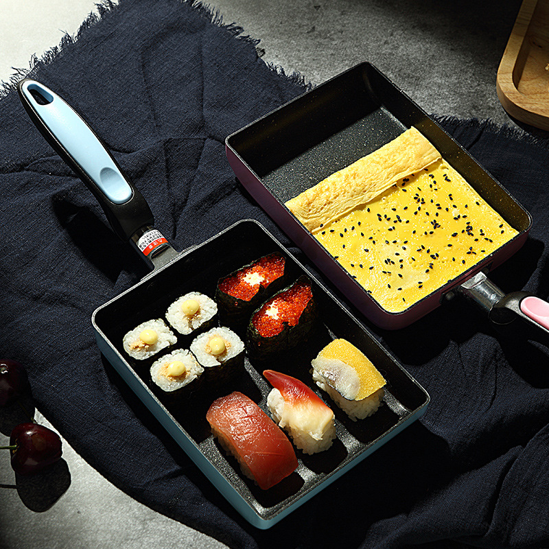 Koekenpan Tamagoyaki Omelet Zw - Crepe Pan Nonstick recensie en prijs