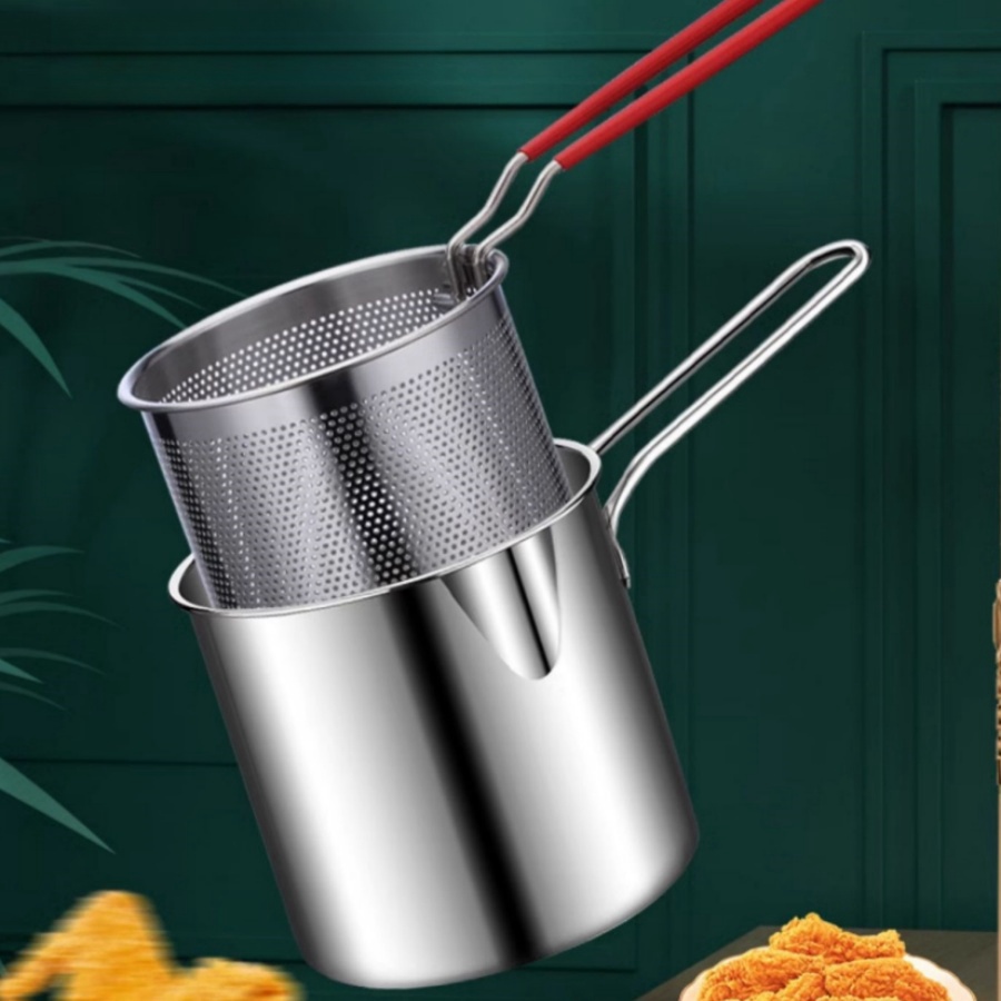 Compact roestvrijstalen friteu - Home Cooking Utensils recensie en prijs