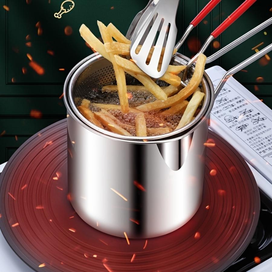 Compact roestvrijstalen friteu - Home Cooking Utensils recensie en prijs