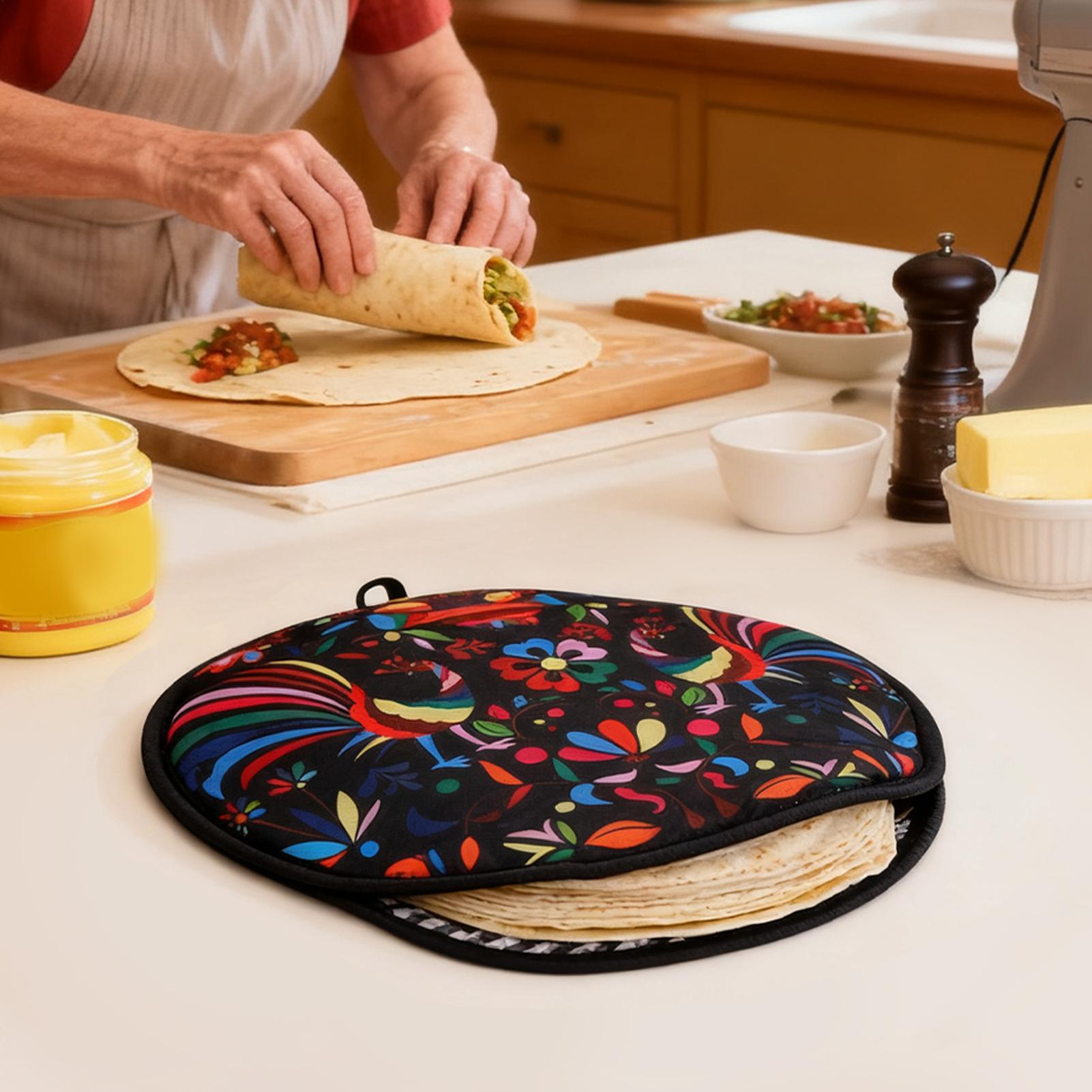 Tortilla Houder Pouch 12-Inch  - Tortilla Warmer Cloth recensie en prijs