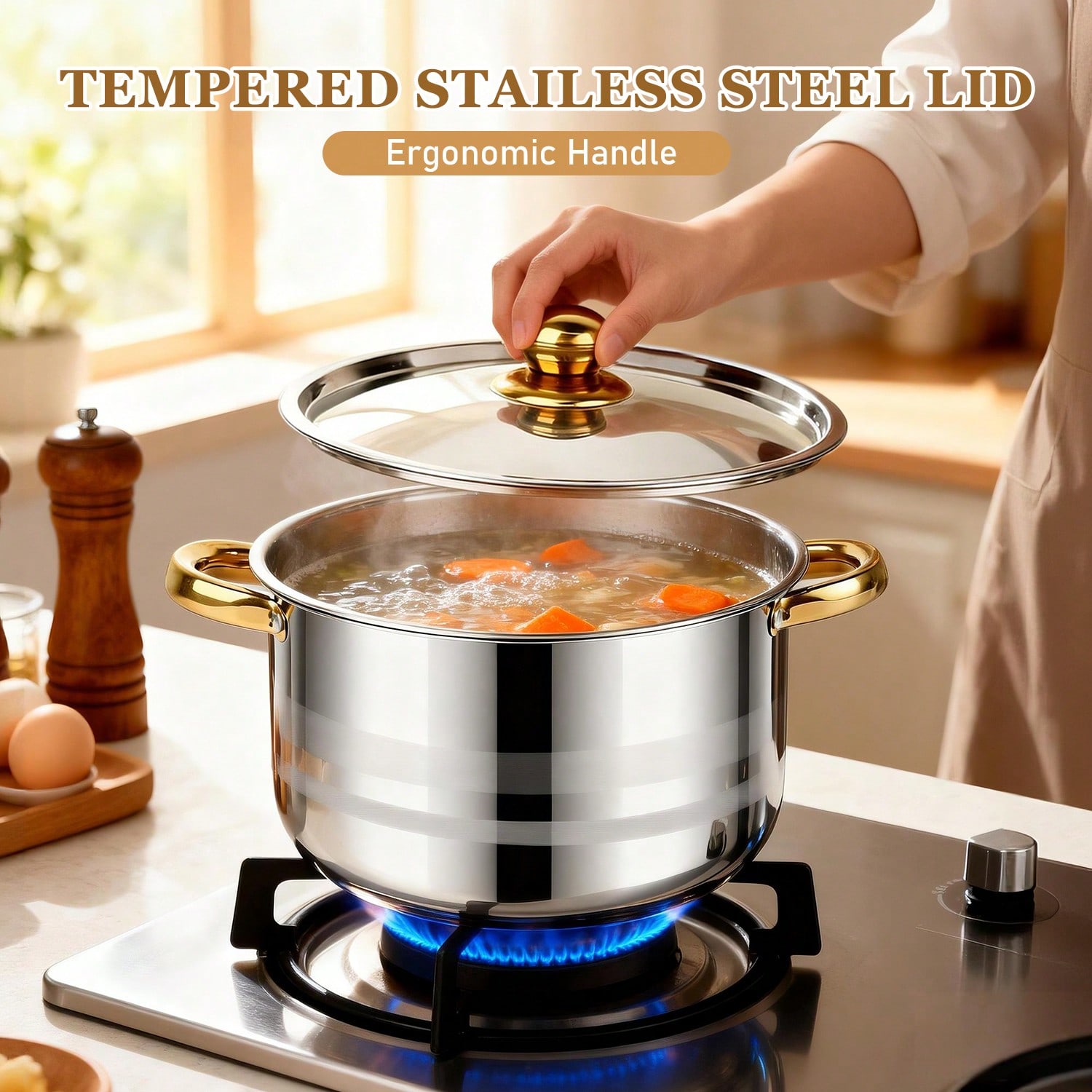RVS Pannenset Modern Luxe Kook - Home Cooking Utensils recensie en prijs