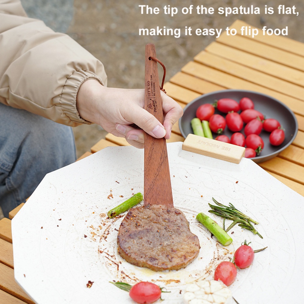 Outdoor Camping Houten Spatel  - Home Cooking Utensils recensie en prijs