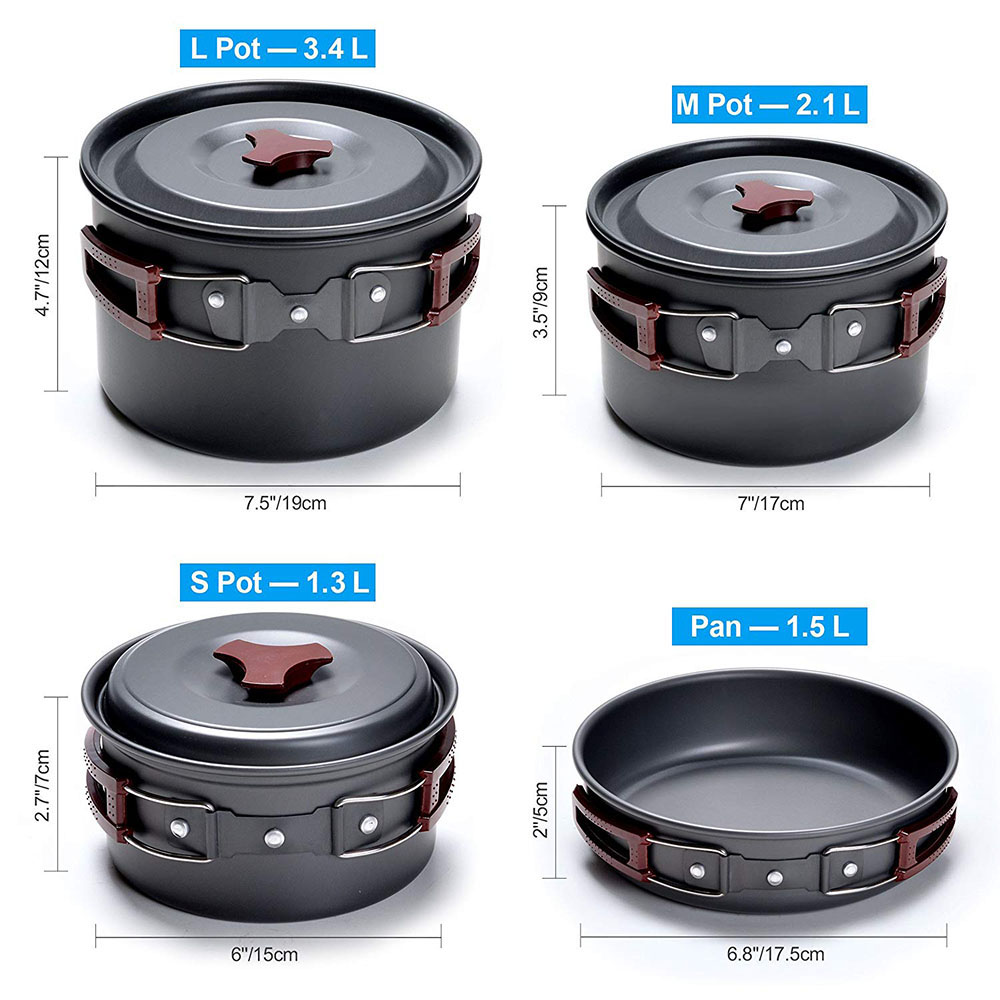 Outdoor Camping Kookgerei Kit  - Crepe Pan Nonstick recensie en prijs